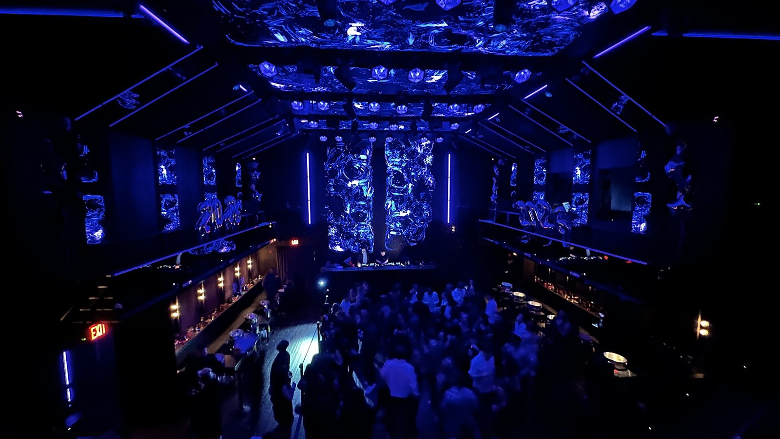 Marquee New York 2025年跨年夜真实场馆实景
