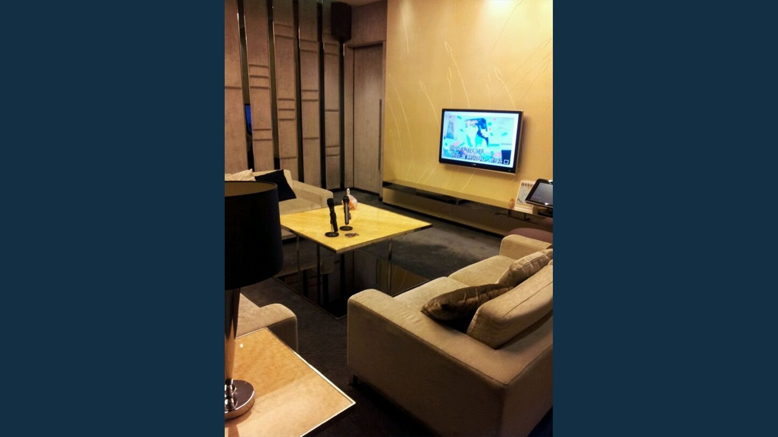 Insa私人 KTV 包厢氛围示意图