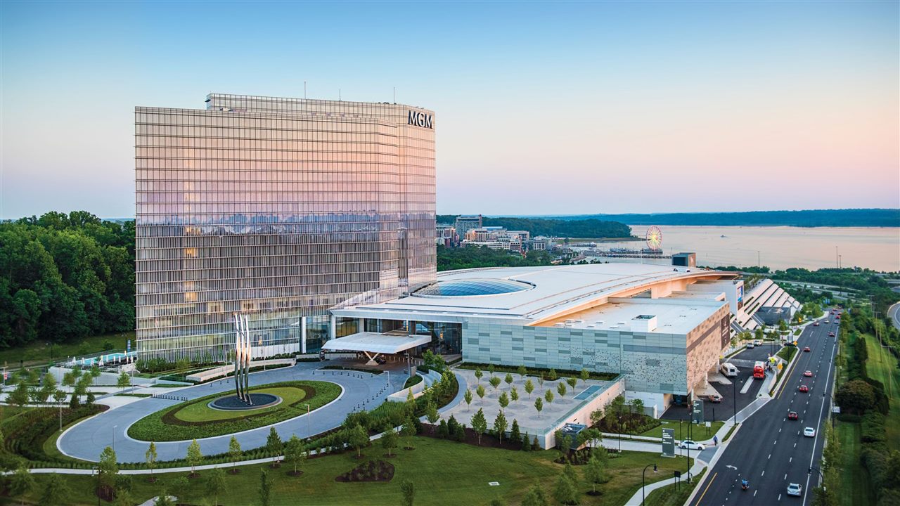 MGM National Harbor真实场馆外景