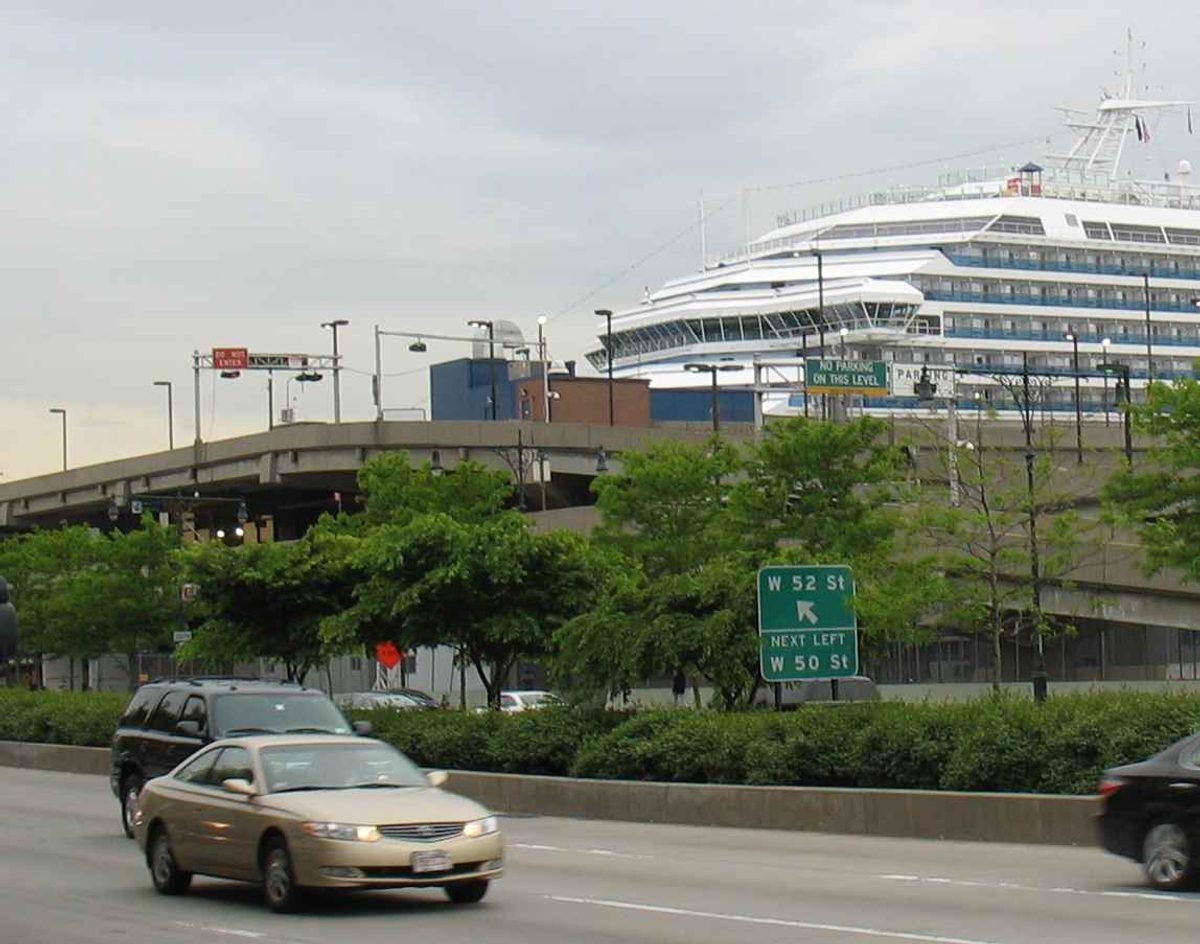 曼哈顿邮轮码头 Manhattan Cruise Terminal真实场馆外景